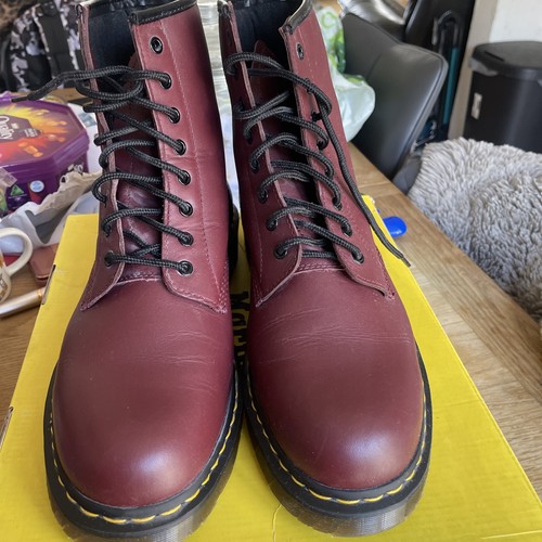 Martens cherry red hole - martens, 8