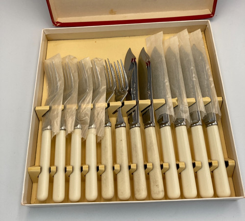 Vintage set chrome plated - set,