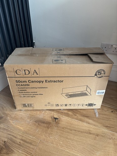 Cda cca52si silver - cda, 50cm