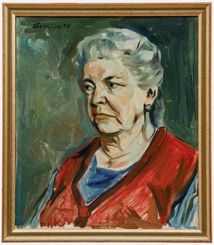 Luc ancia 1948 oil - -, portrait