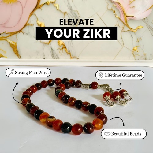 Natural agate stone - natural, islamic