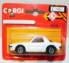 Corgi Juniors mint carded Fiat X1/9 1984 red card
