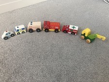 Wooden Toy Car Lot Bundle