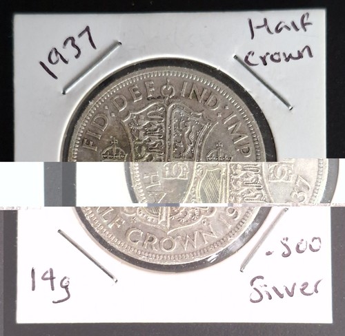 Great britain 1937 - britain, half-crown