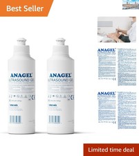 Pack of 2 - 250ml Clear Transmission Gel for Fetal Dopplers & Ultrasound Use