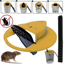 Reusable Smart Mouse Trap For Mice Flip  Bucket Lid Humane Lethal MouseTraps