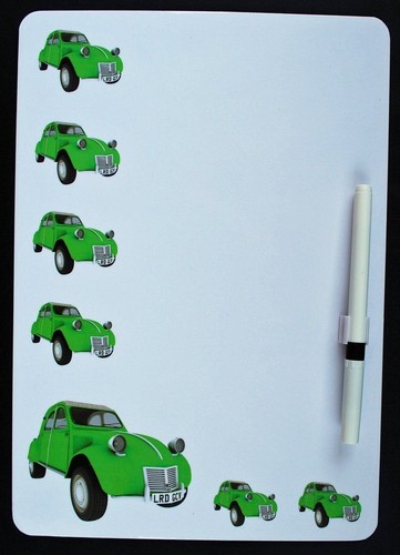Green citroen 2cv - citroen,