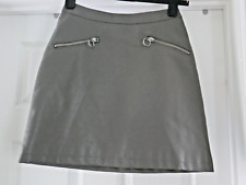 New Sexy Skirt Grey Faux