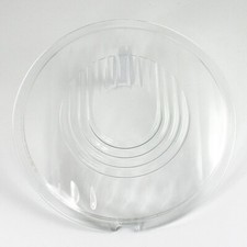 Domed Pressed Glass Lens with