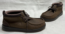 HEY DUDE : Wally Mid GripR - Workwear Casual Boot Shoes  UK 8 EU42  New & Unworn
