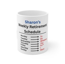 Retirement Mug, Personalised