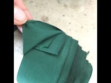 Green polycotton fabric 20m in sections - job lot only