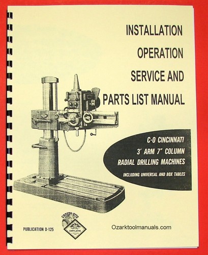 Cincinnati arm column - arm,