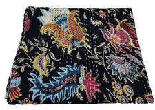 Indian kantha quilt - kantha, bedspread