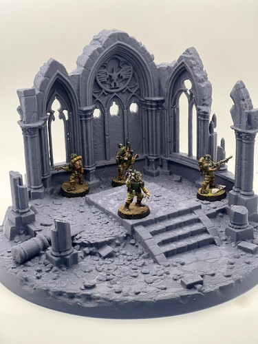 Ruined imperial cathedral - ruined,