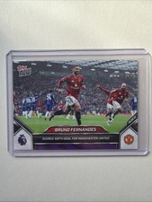 Topps Now Bruno Fernandes 100th Goal For Manchester United Mint