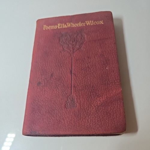 Antique miniature leather - miniature, book