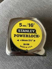Original Stanley Power Lock 5M Tape Measure