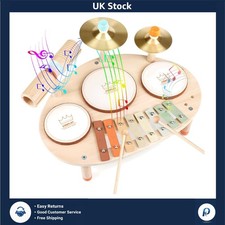 Compact Kids Drum Kit with