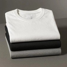 Men's Plain T-Shirt 100%