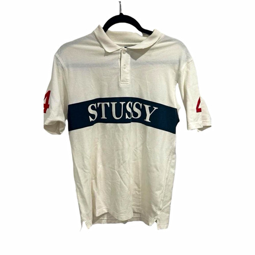 Stussy mens polo shirt logo - stussy,