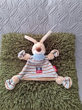 BNWOT SIGIKID SEMMEL BUNNY RABBIT HASE SCHMUSETUCH KUSCHELTUCH COMFORTER BLANKIE