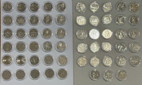 50p coin collection - coin,