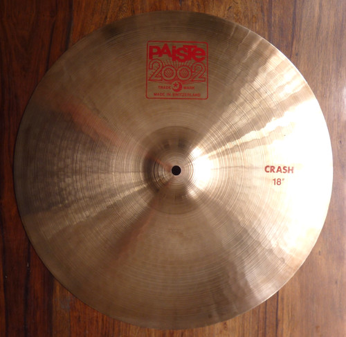 Paiste 2002 crash - 18", cymbal