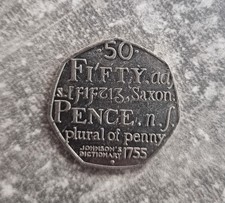 Rare 50p Fifty Pence Coin