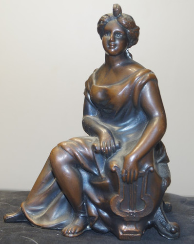 Antique 1908 waterbury - c, diana