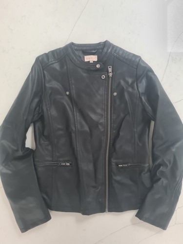 Faux leather jacket - girls, 13