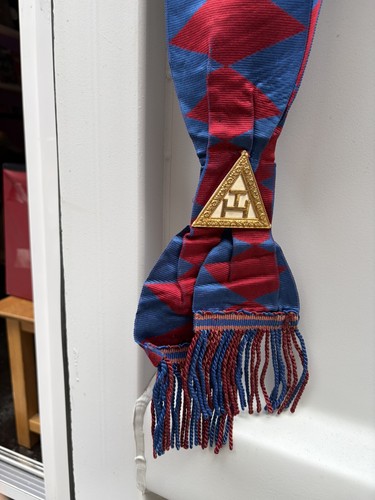 Vintage masonic sash royal - vintage,