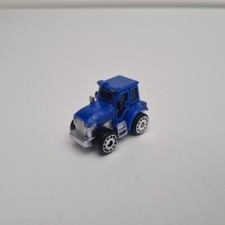 Micro Machines Blue Tractor 2020 #0053 Hasbro Jazwares