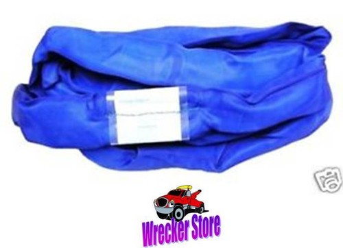 Blue round sling - blue, endless