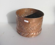 Vintage copper trough tub - trough, old