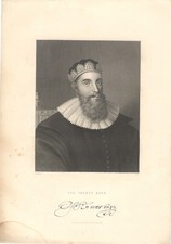 Unique Copper Engraving Sir