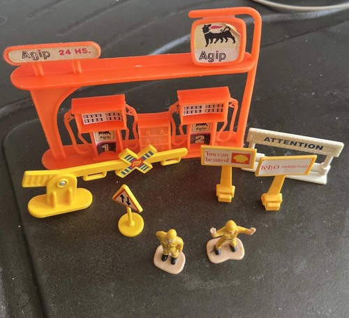 Plastic toy agip - "agip", gasoline