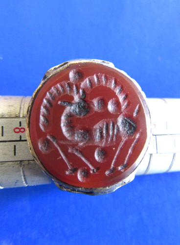 Ancient roman carnelian - ancient,