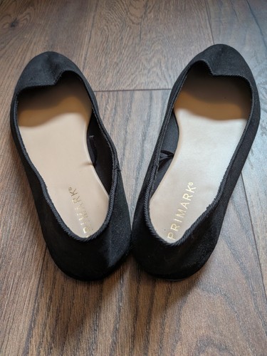 Primark black suede - primark,