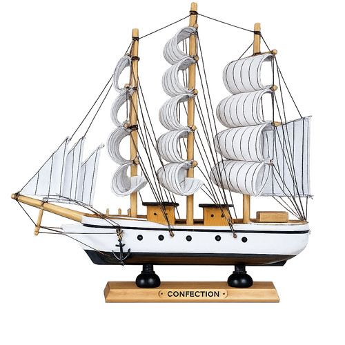 Confection wooden sailing ship - wooden,