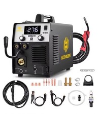 HZXVOGEN 5in1 MIG TIG MMA Welding Machine Plasma Cutter  Gas/Gasless EX DISPLAY