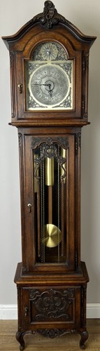 Grandfather clock vintage - clock,