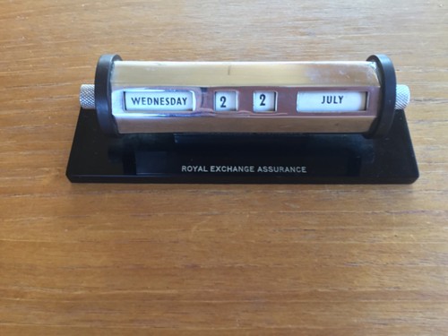 Vintage perpetual desk - vintage,