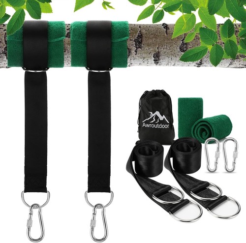 Tree swing hanging straps - hanging,