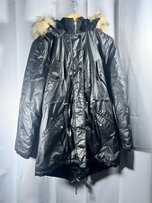 Whistles Black Faux Fur Lined