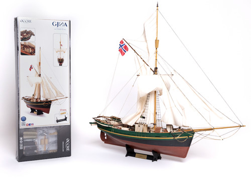 Occre gjøa wooden ship model - wooden,
