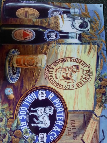 Metal advertising sign - advertising,