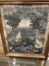 Thai Buddhist Temple Triptych