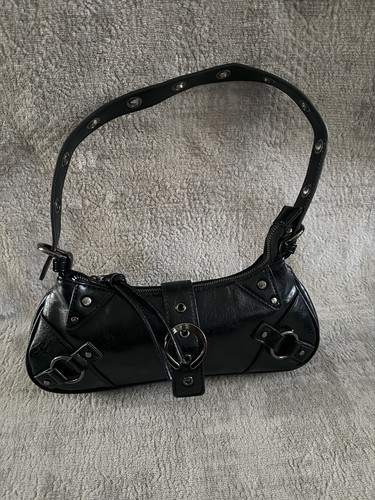 Primark black leather bag - bag, new