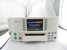 HUNTLEIGH SONICAID FM800 ENCORE ULTRASOUND MATERNAL VSM SCANNER FM830 MONITOR UK